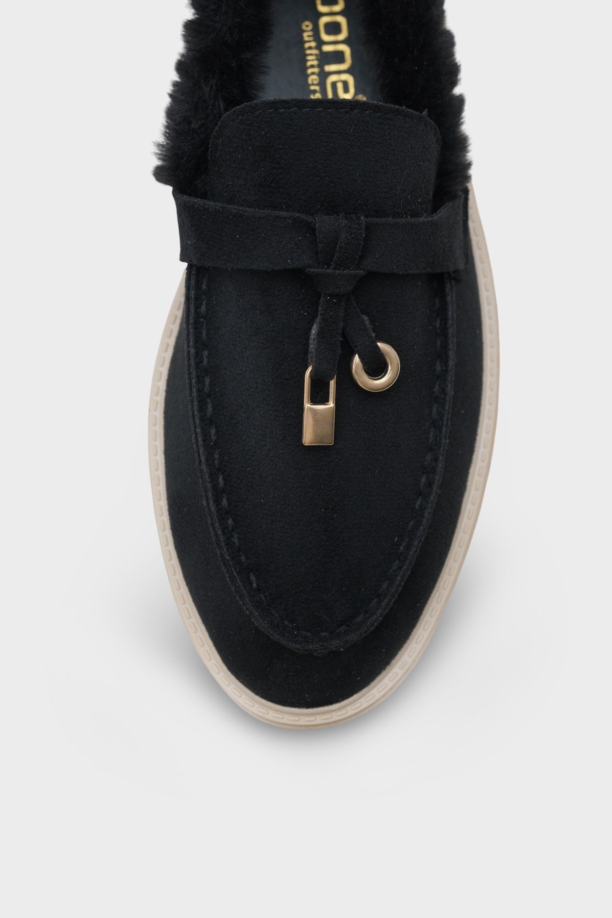 Capone Outfitters 004 Women Sued Black Loafer