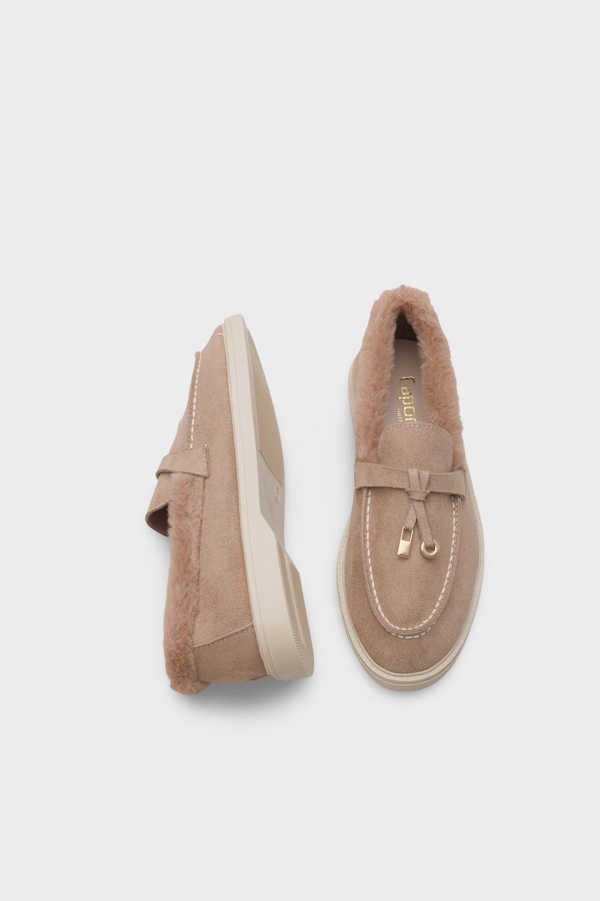 Capone Outfitters 004 Women Sued Mink Loafer