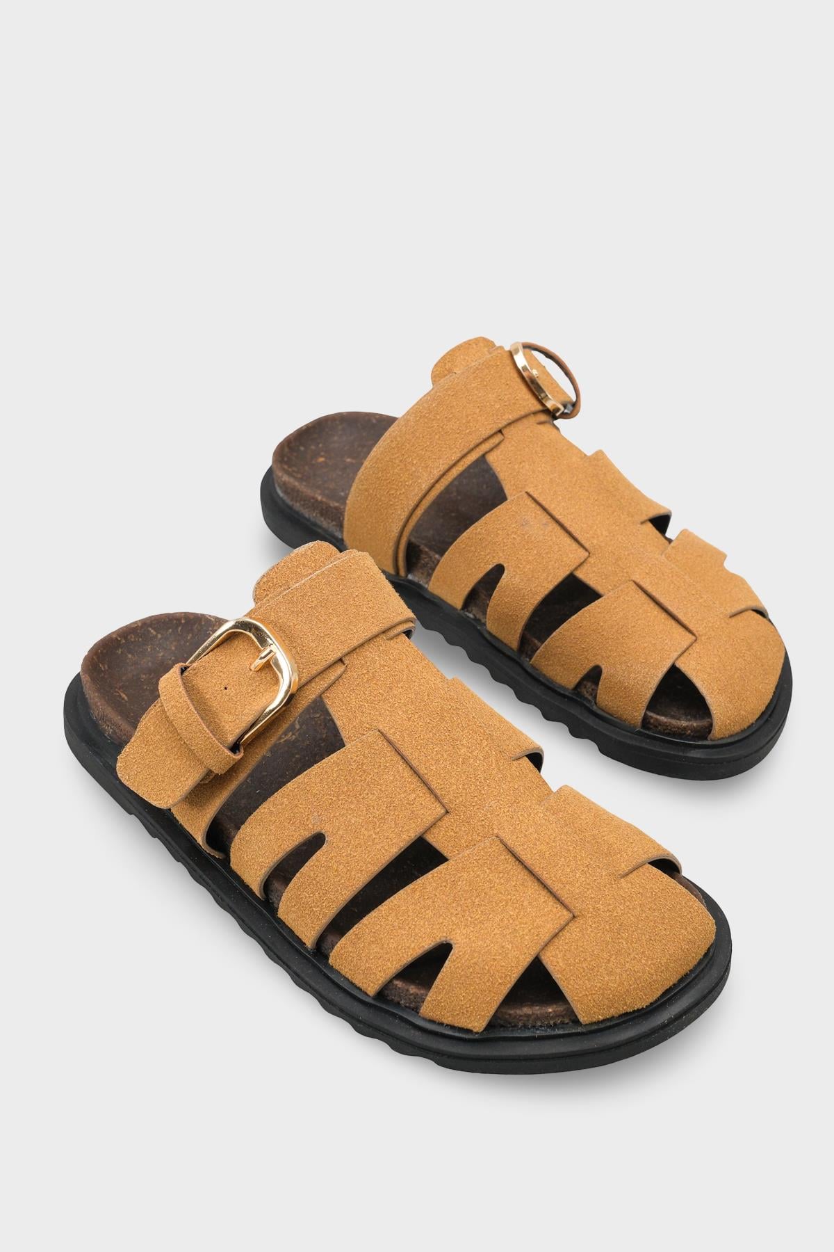 Capone Outfitters 1007 Women Tan Sandal