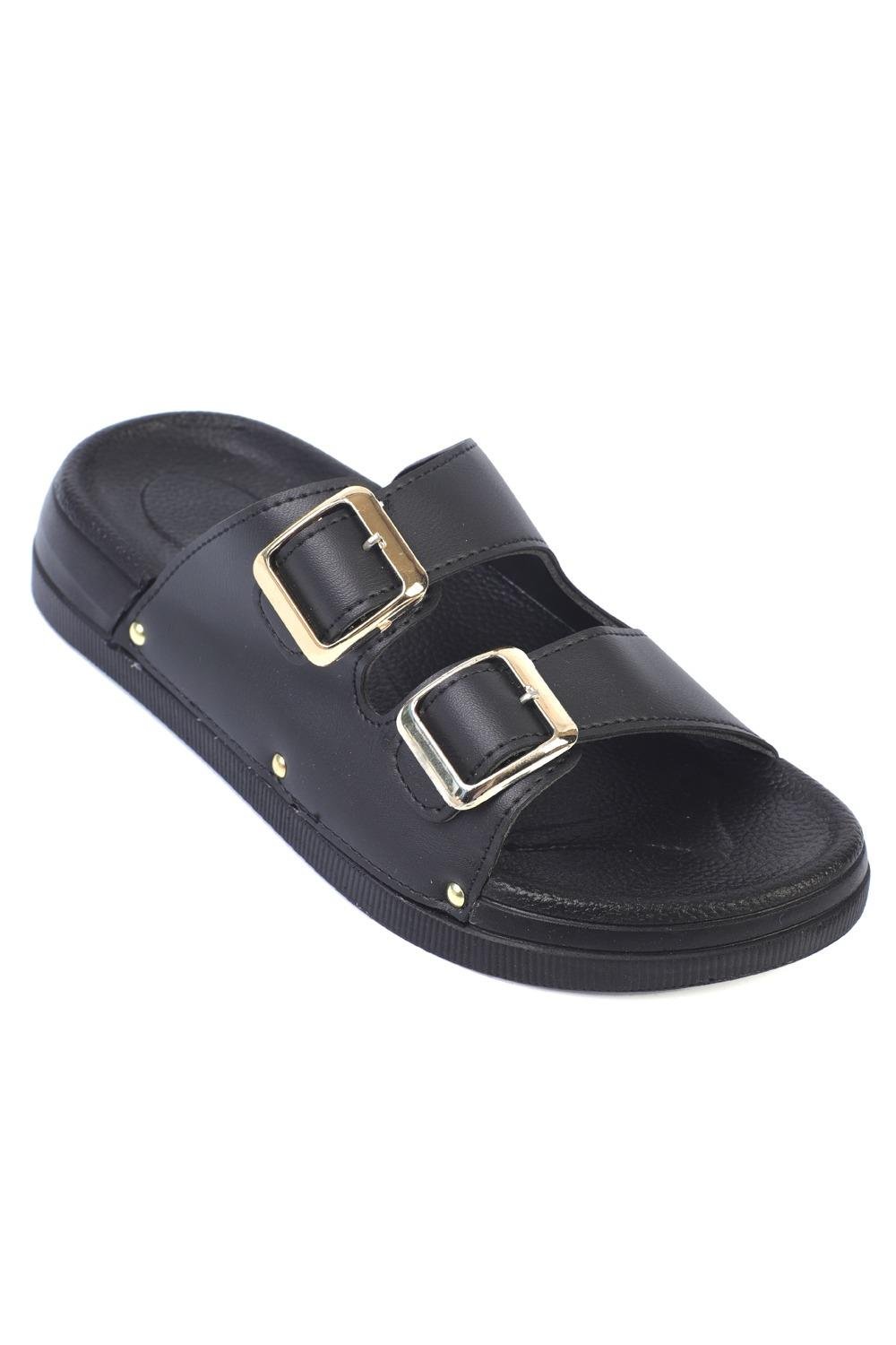 Capone Outfitters 1054 Women Black Sandal