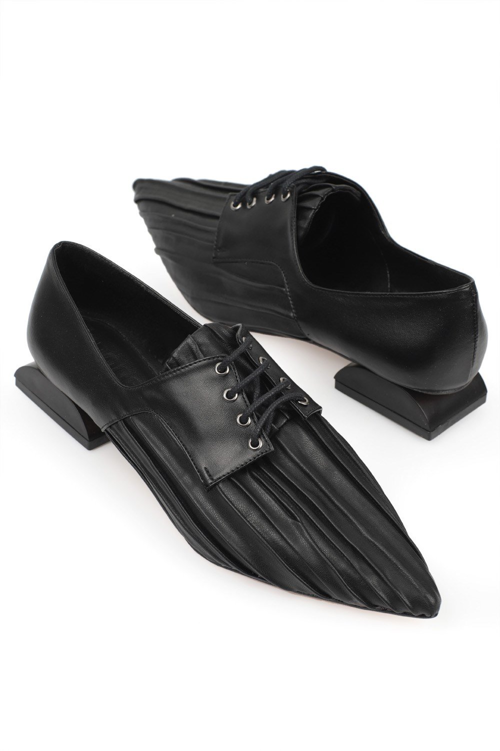 Capone Outfitters 1059 Women Black Ballerina