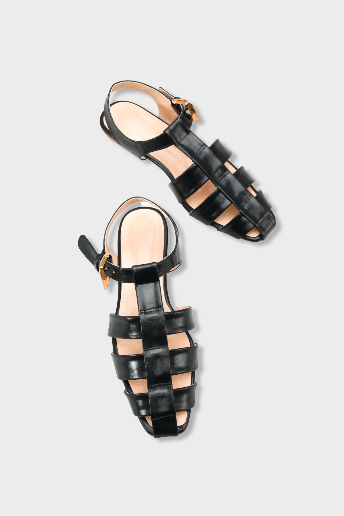 Capone Outfitters 1105 Women Black Ballerina
