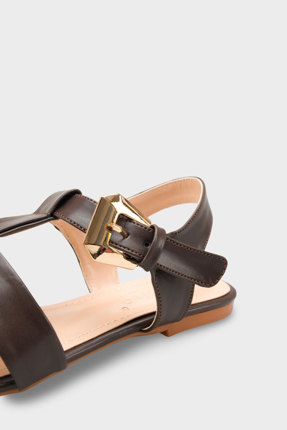 Capone Outfitters 1105 Women Brown Ballerina