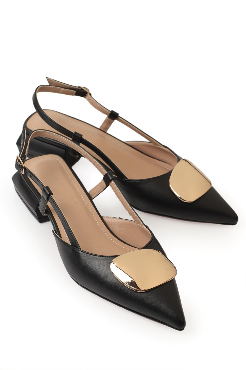Capone Outfitters 1303 Women Black Ballerina