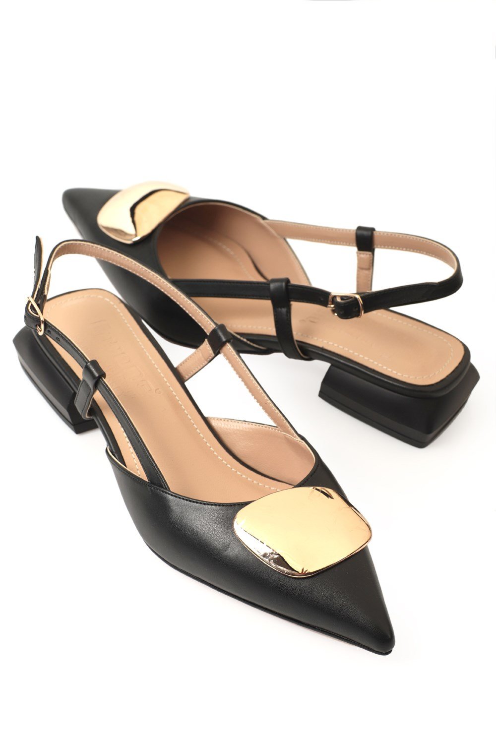Capone Outfitters 1303 Women Black Ballerina