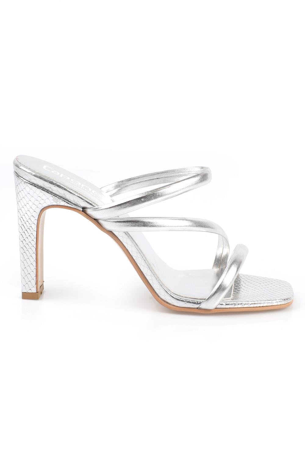 Capone Outfitters 22235 Women Silver Sandal