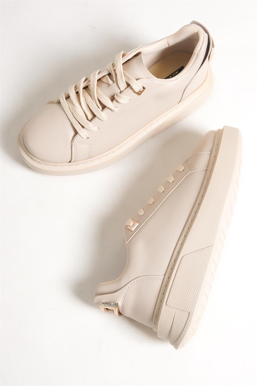 Capone Outfitters 2316 Women Beige Sneaker