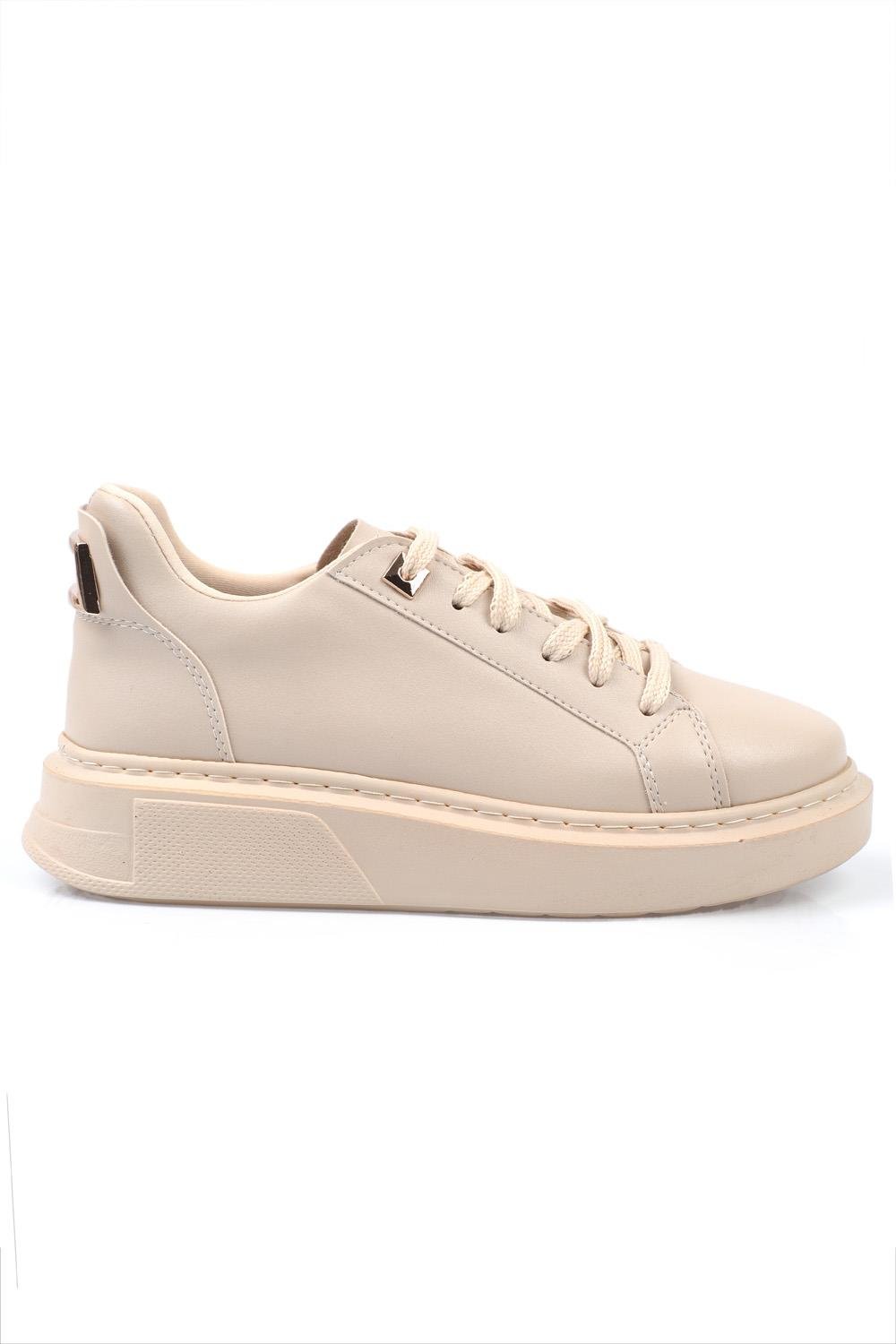 Capone Outfitters 2316 Women Beige Sneaker