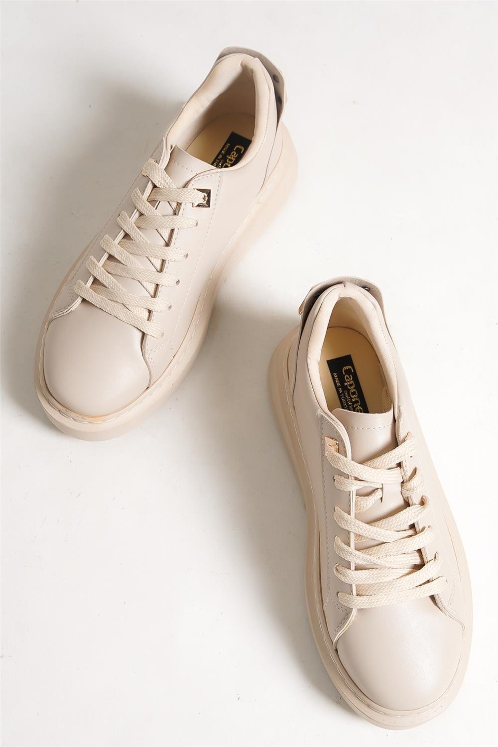 Capone Outfitters 2316 Women Beige Sneaker