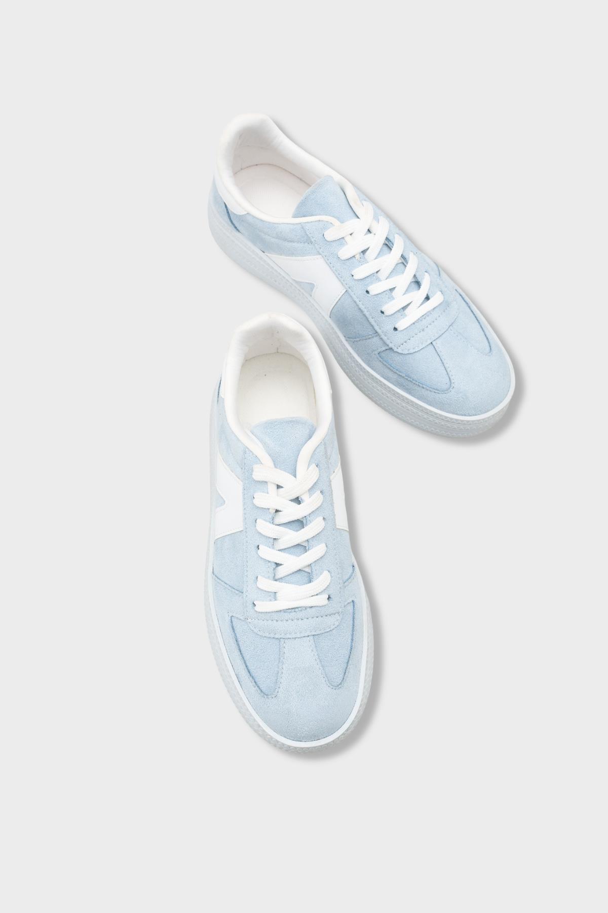 Capone Outfitters 2601 Women Baby Blue Sneaker