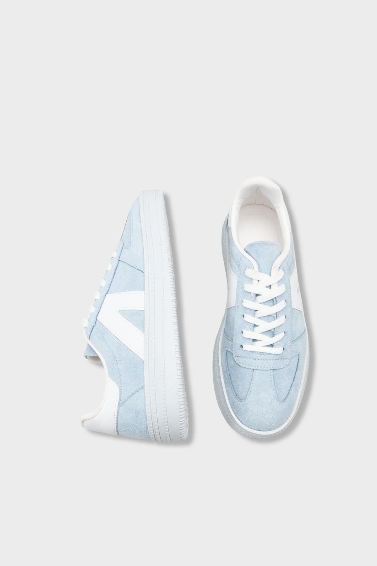 Capone Outfitters 2601 Women Baby Blue Sneaker