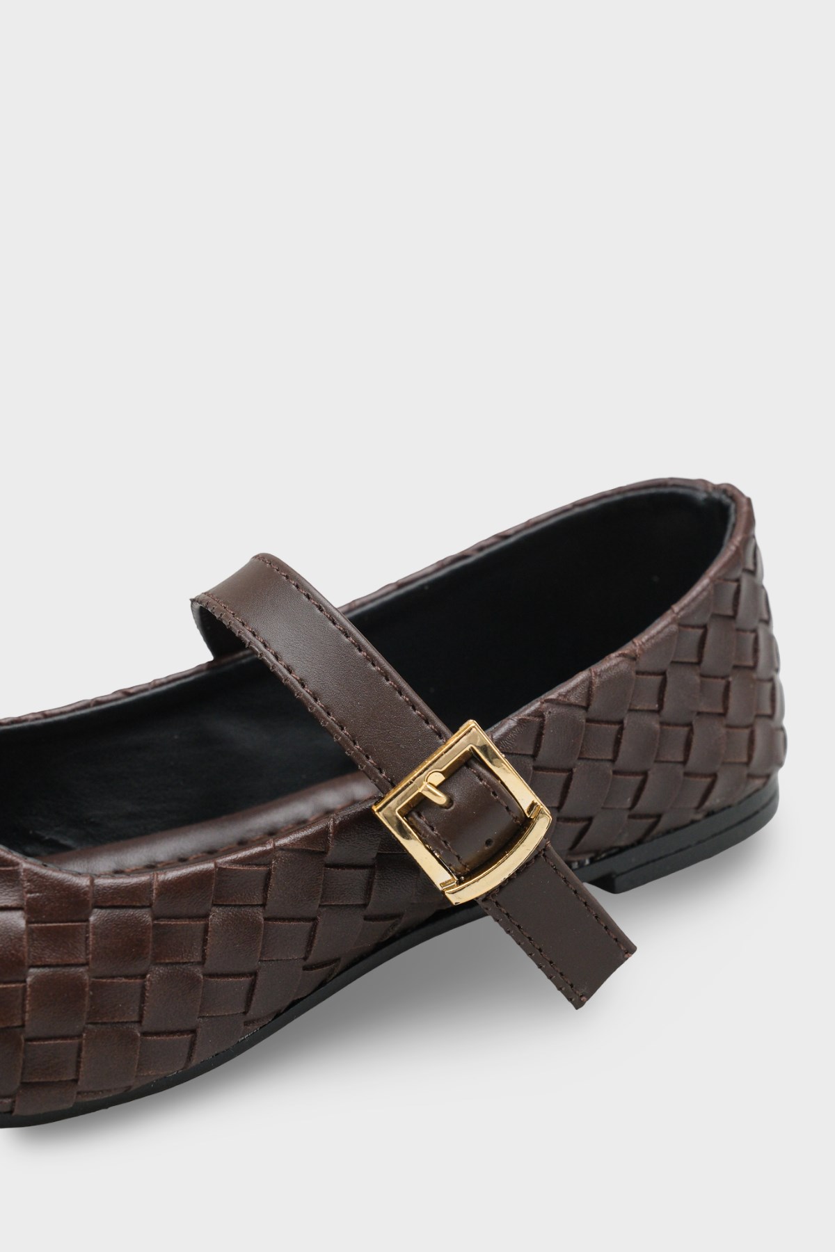 Capone Outfitters 2604 Women Brown Ballerina