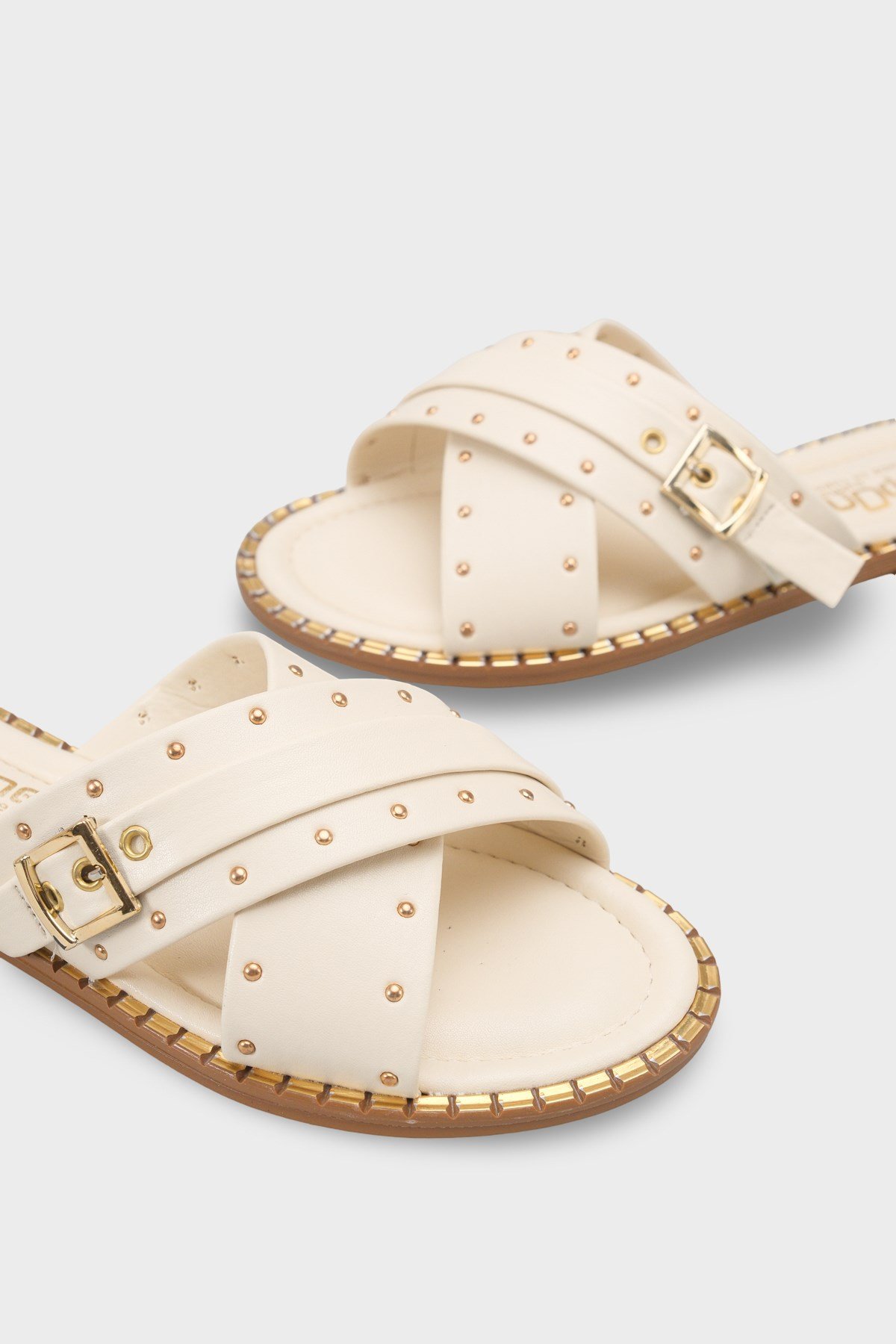 Capone Outfitters 2640 Women Beige Sandal