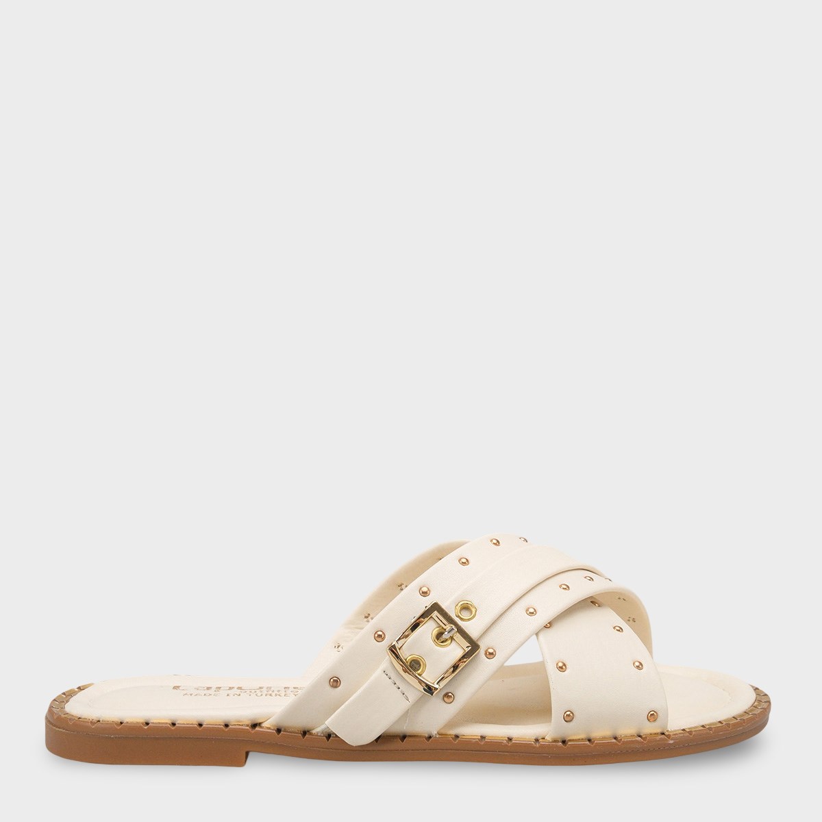 Capone Outfitters 2640 Women Beige Sandal