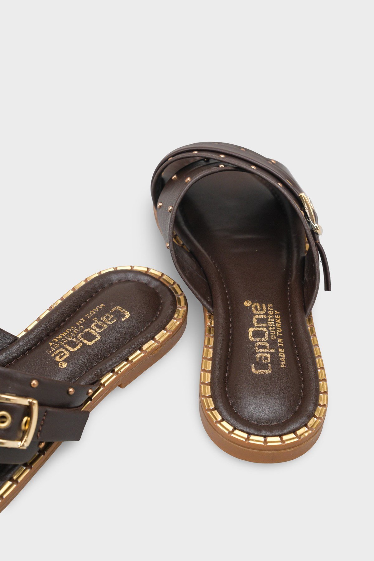 Capone Outfitters 2640 Women Brown Sandal
