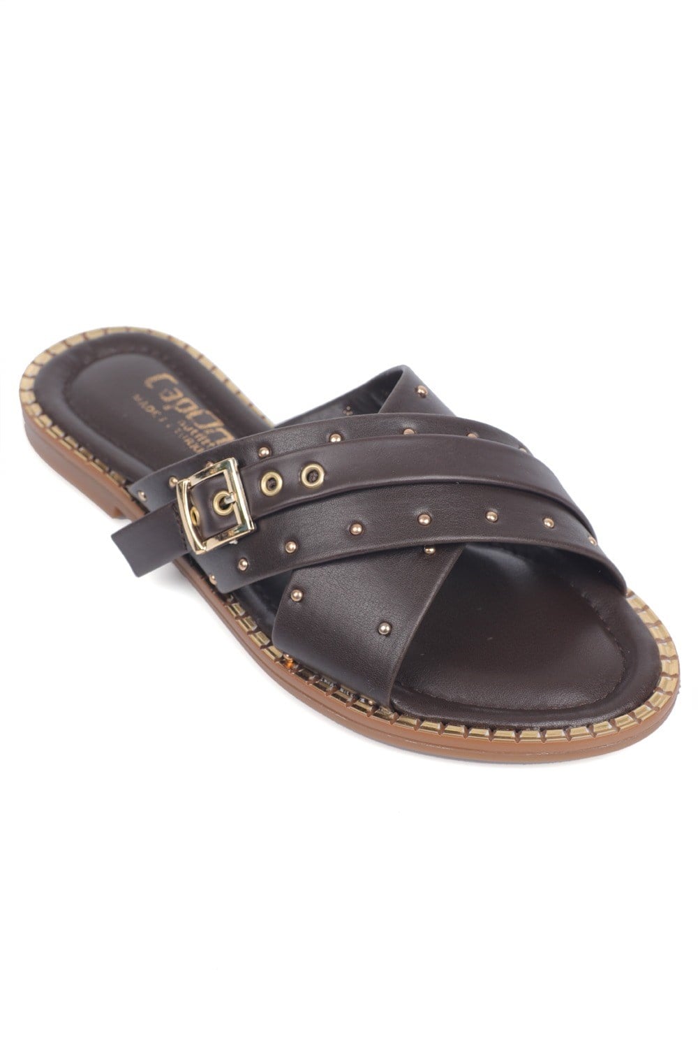 Capone Outfitters 2640 Women Brown Sandal