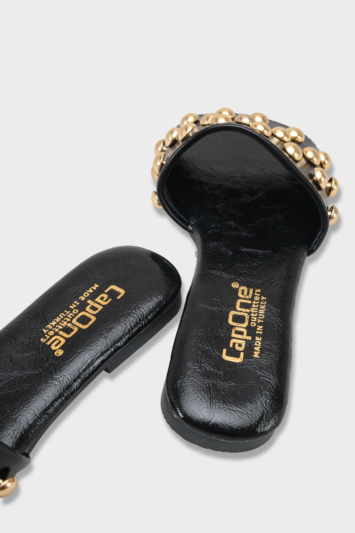 Capone Outfitters 2641 Women Black Sandal