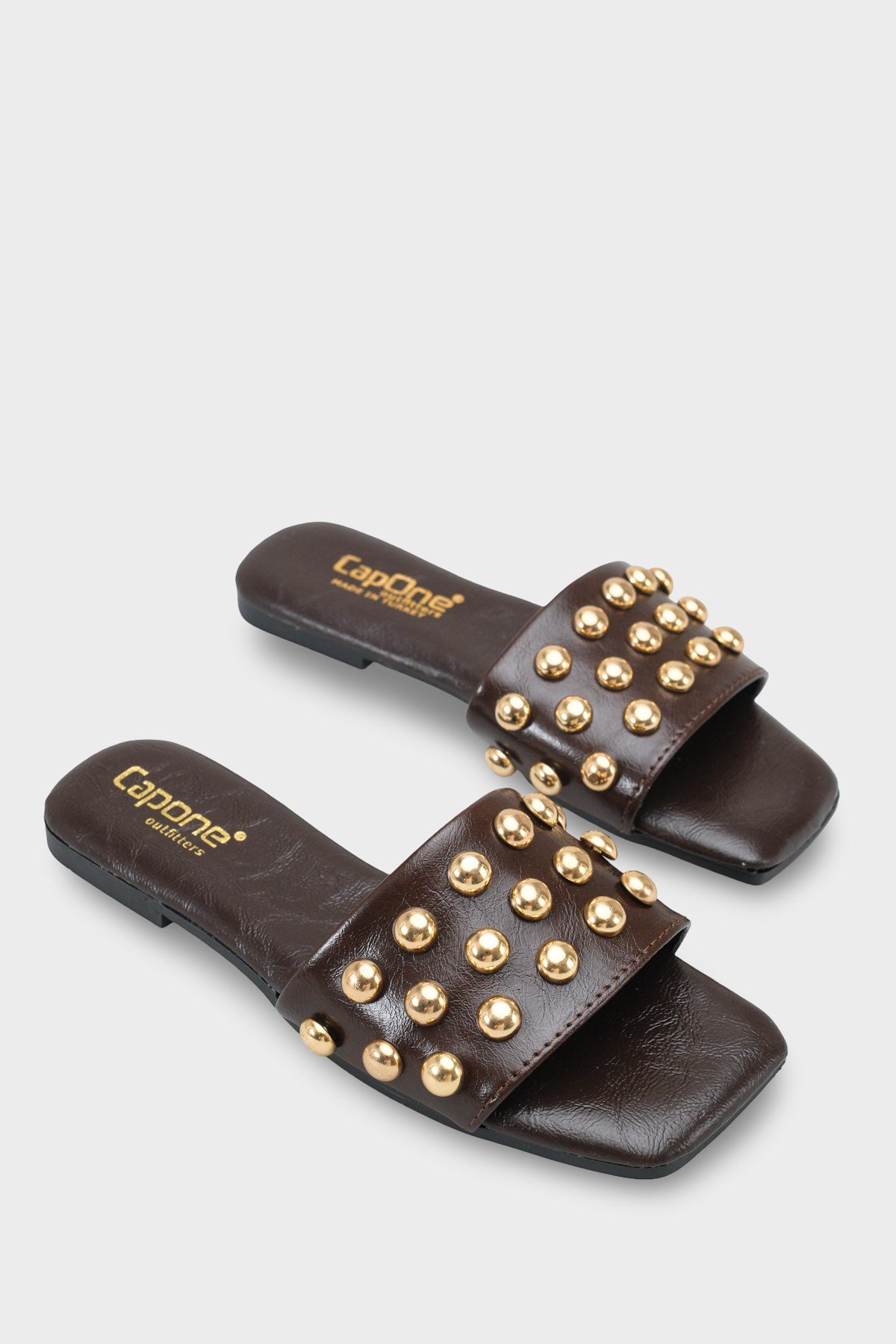 Capone Outfitters 2641 Women Brown Sandal
