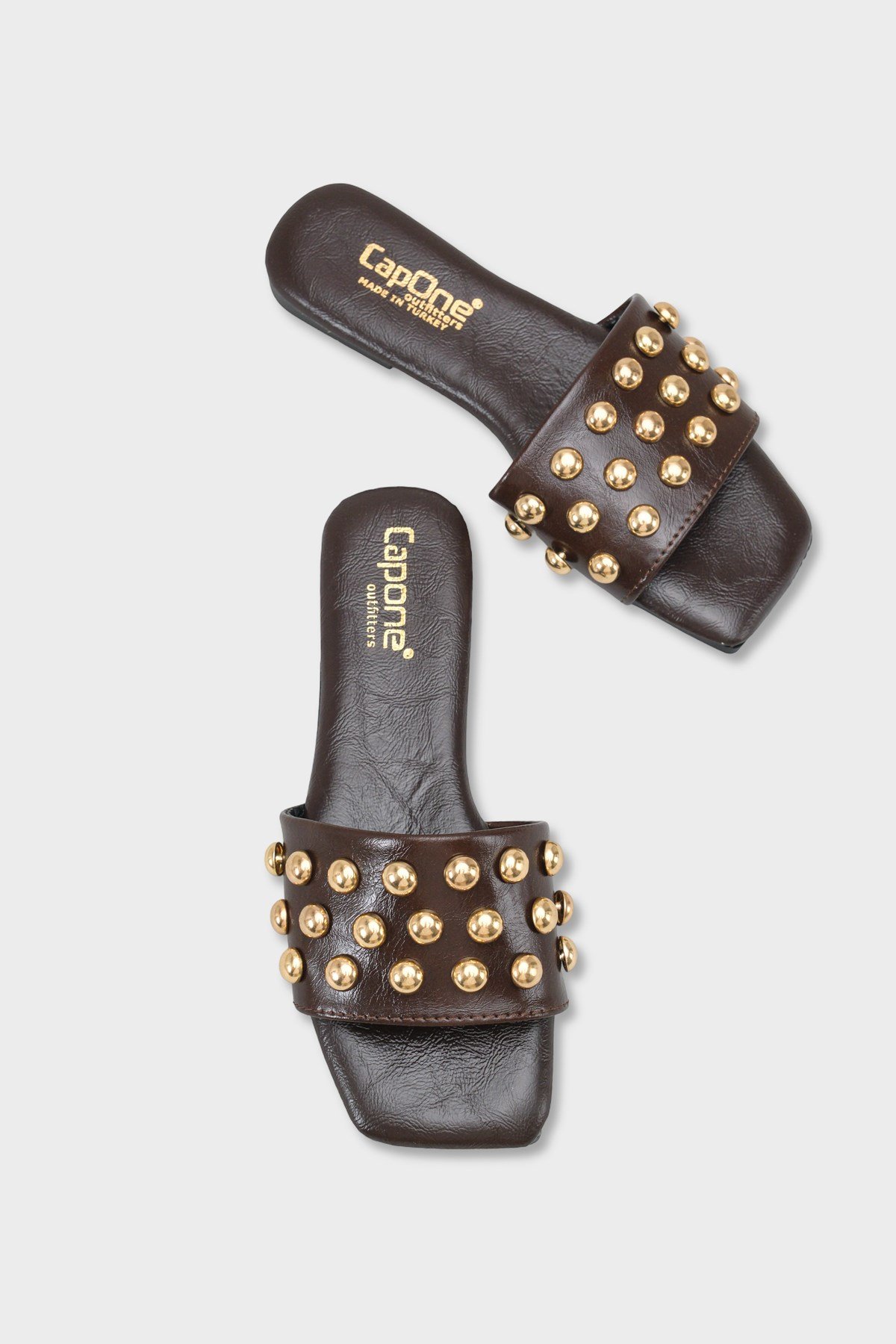 Capone Outfitters 2641 Women Brown Sandal