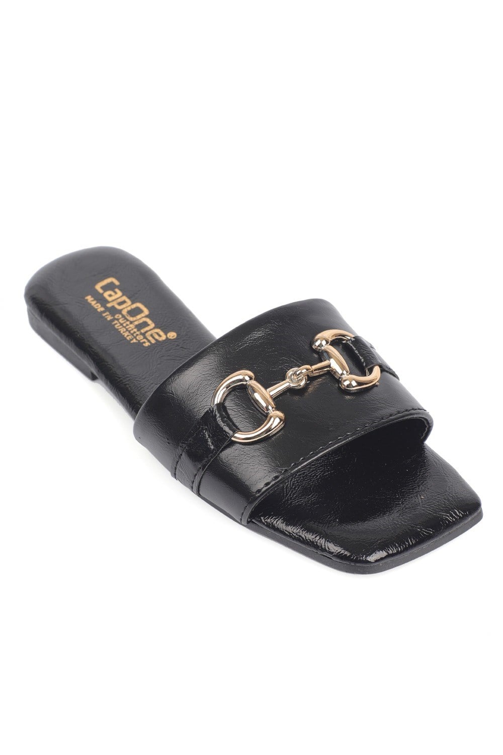 Capone Outfitters 2642 Women Black Sandal