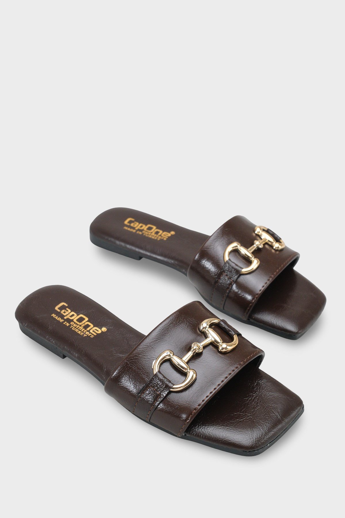 Capone Outfitters 2642 Women Brown Sandal