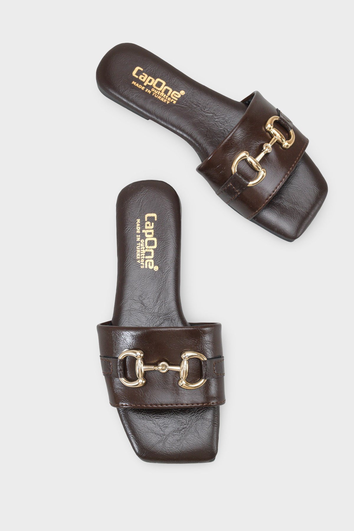 Capone Outfitters 2642 Women Brown Sandal