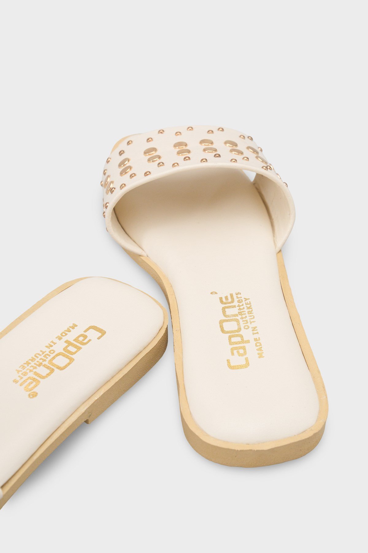 Capone Outfitters 2644 Women Beige Sandal