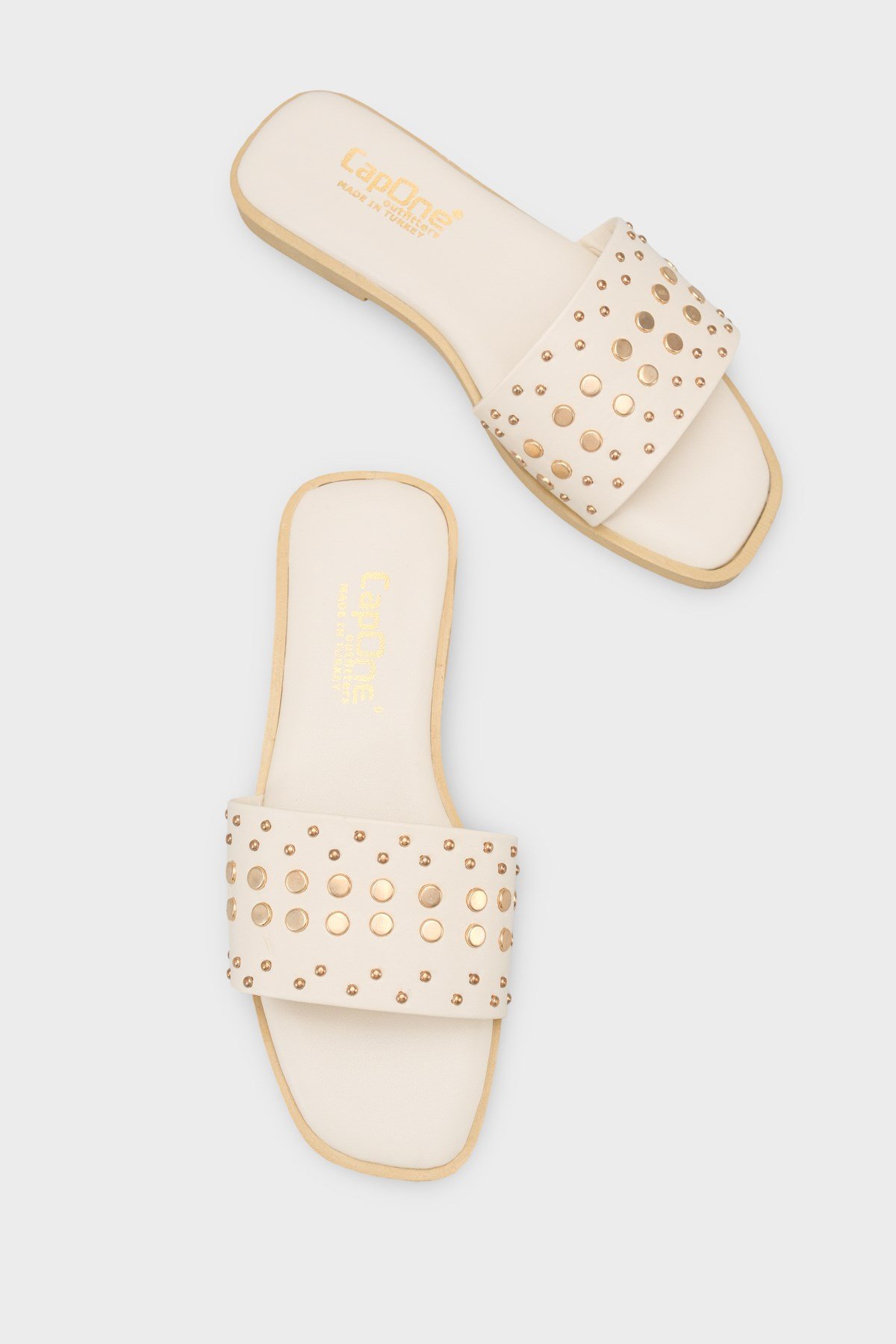 Capone Outfitters 2644 Women Beige Sandal