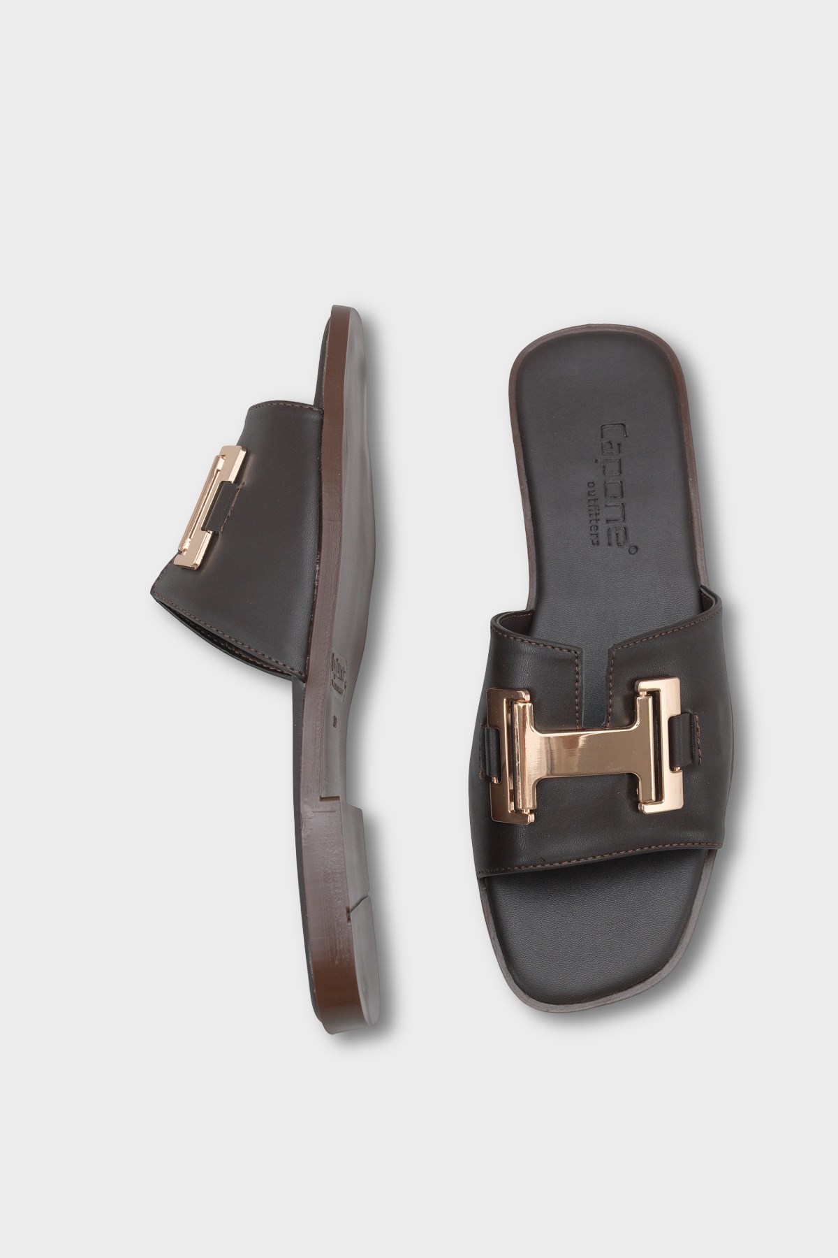 Capone Outfitters 2914 Women Brown Sandal