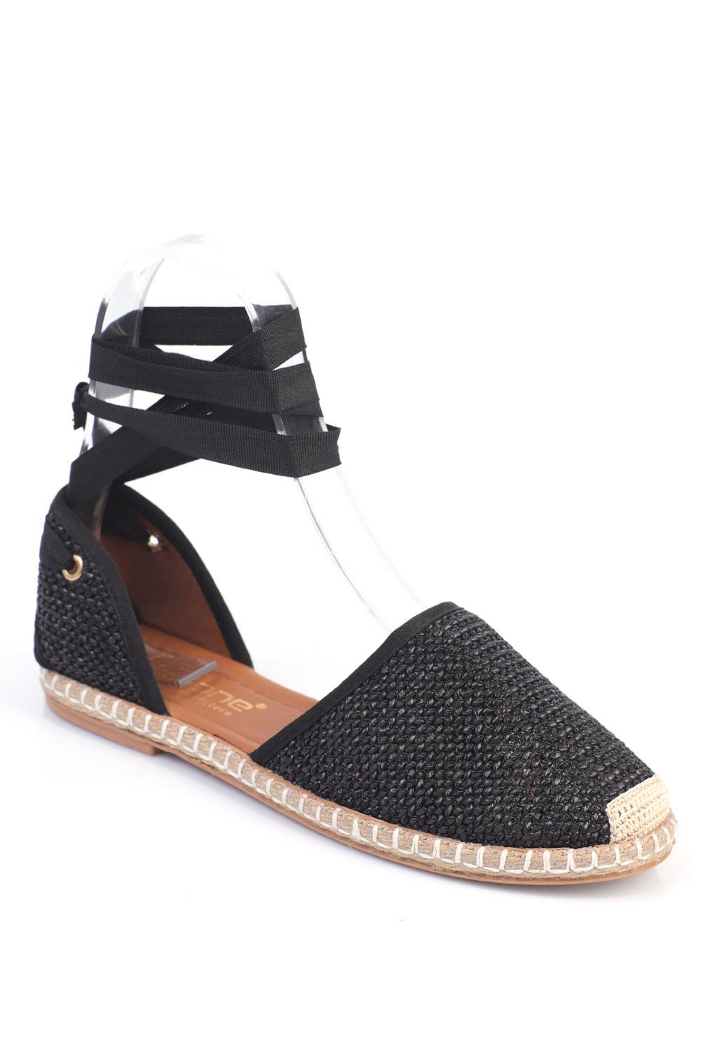 Capone Outfitters 350 Women Black Espadrille