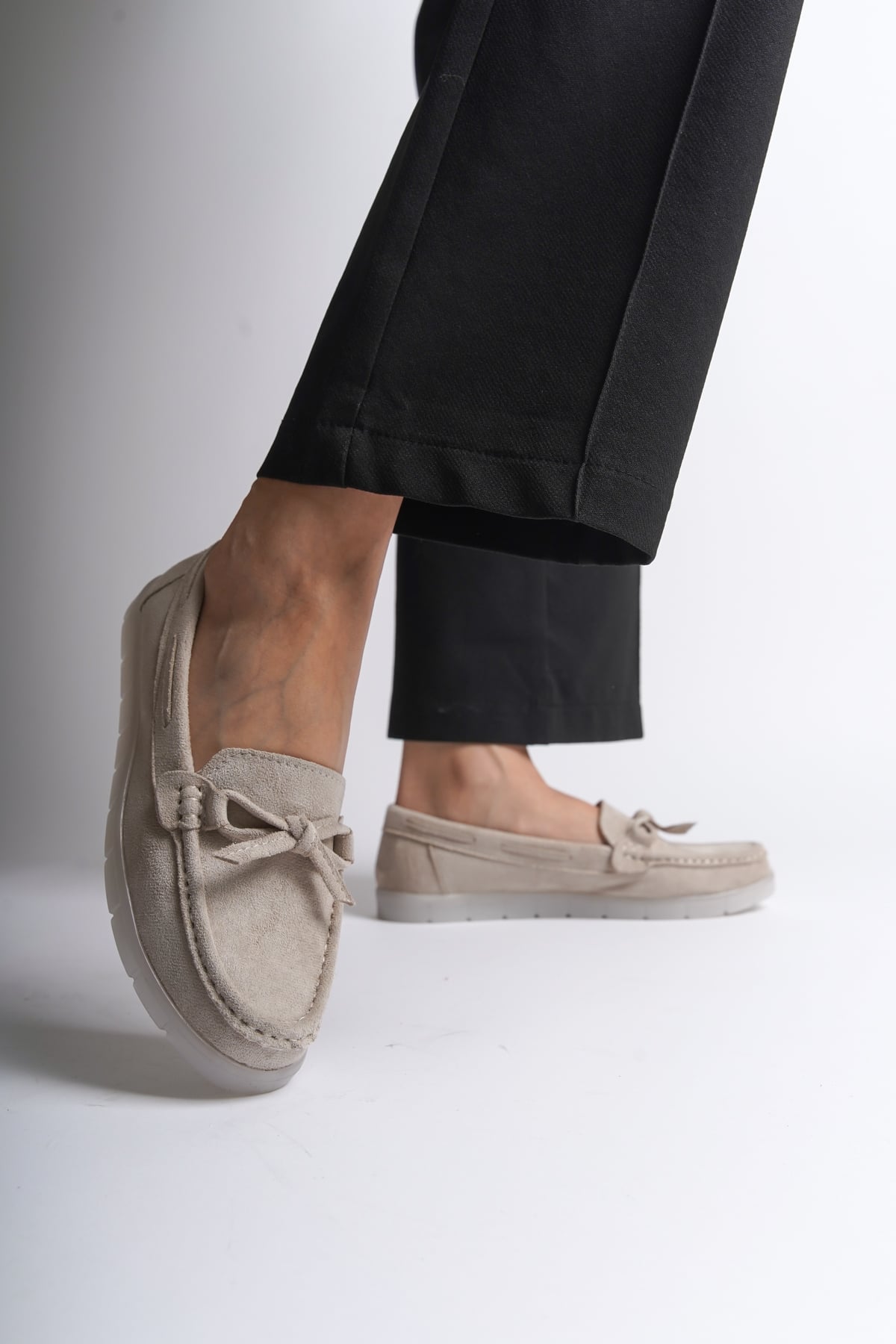 Capone Outfitters 3501 Women Beıge Loafer