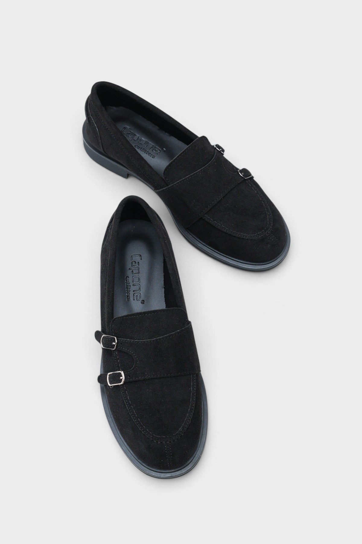 Capone Outfitters 402 Women Sued Black Loafer