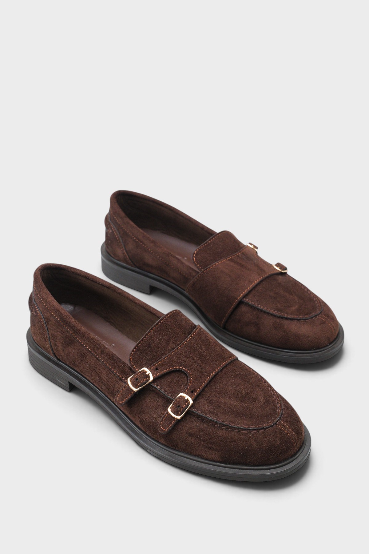 Capone Outfitters 402 Women Sued Brown Loafer