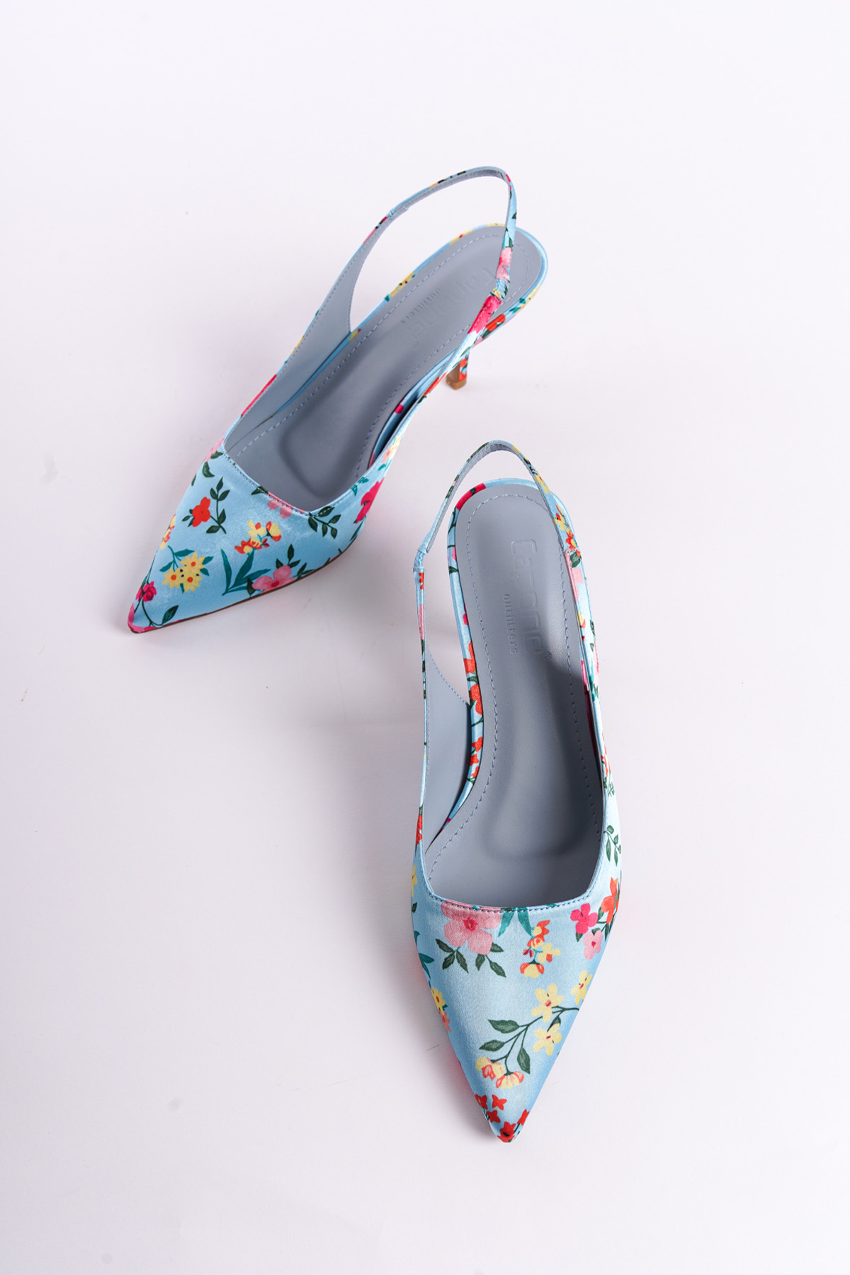 Capone Outfitters 4103 Women Blue Heeled