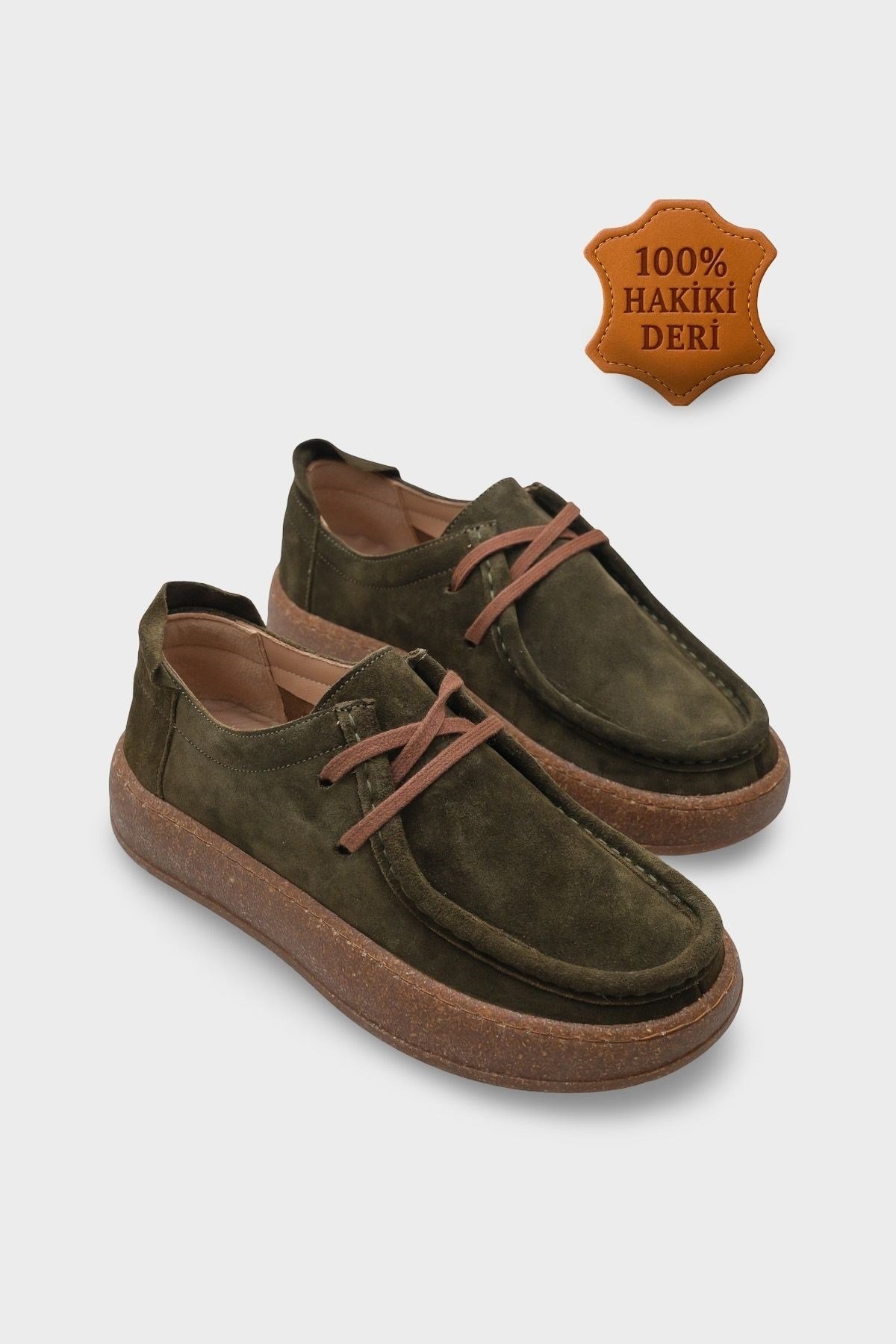 Capone Outfitters 4651 Women Khaki Loafer