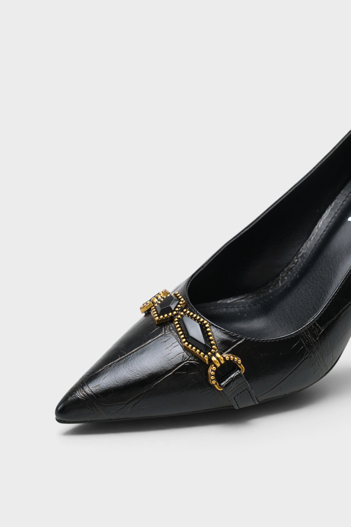 Capone Outfitters 4801 Women Black Heeled