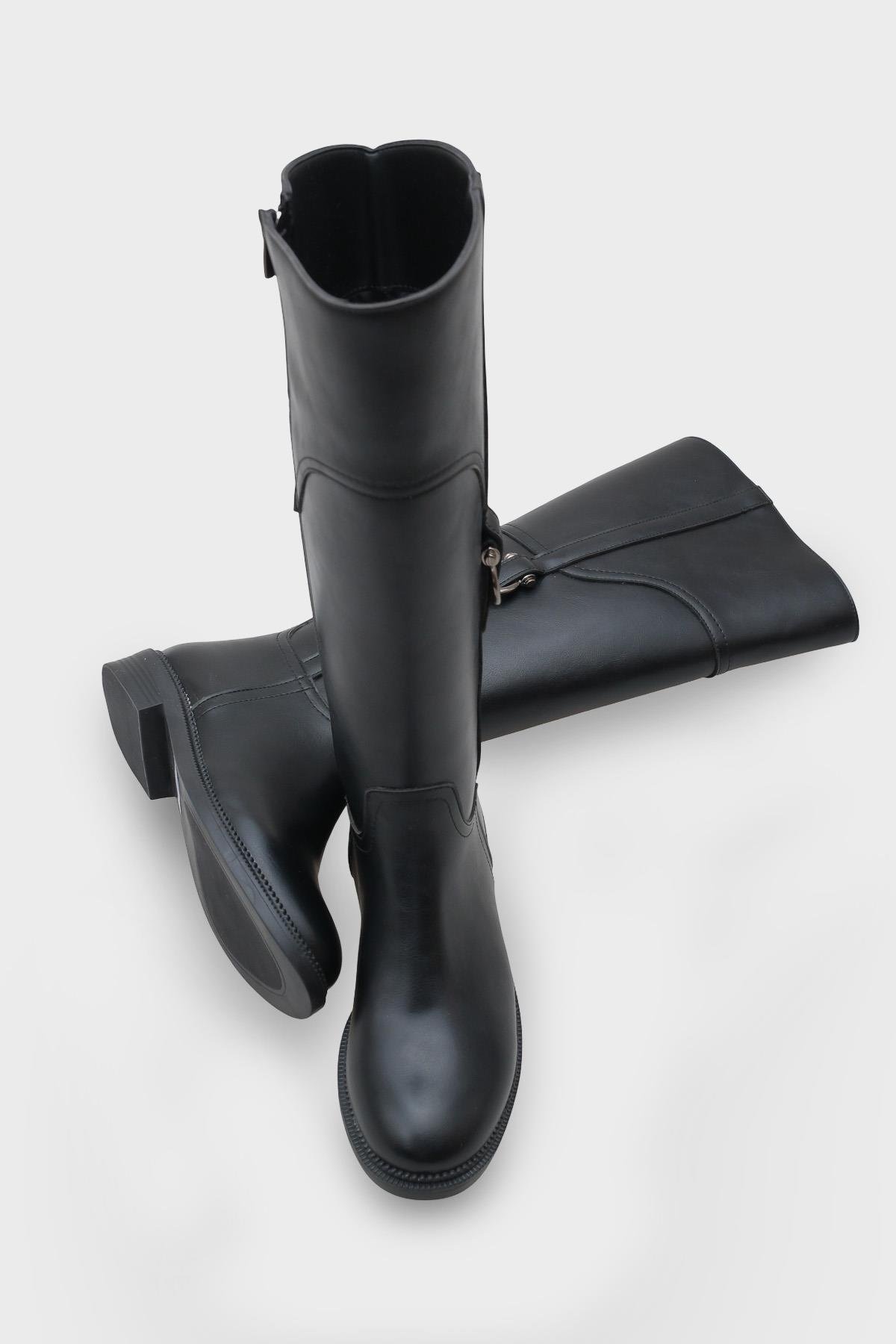 Capone Outfitters 544 Women Black Boot