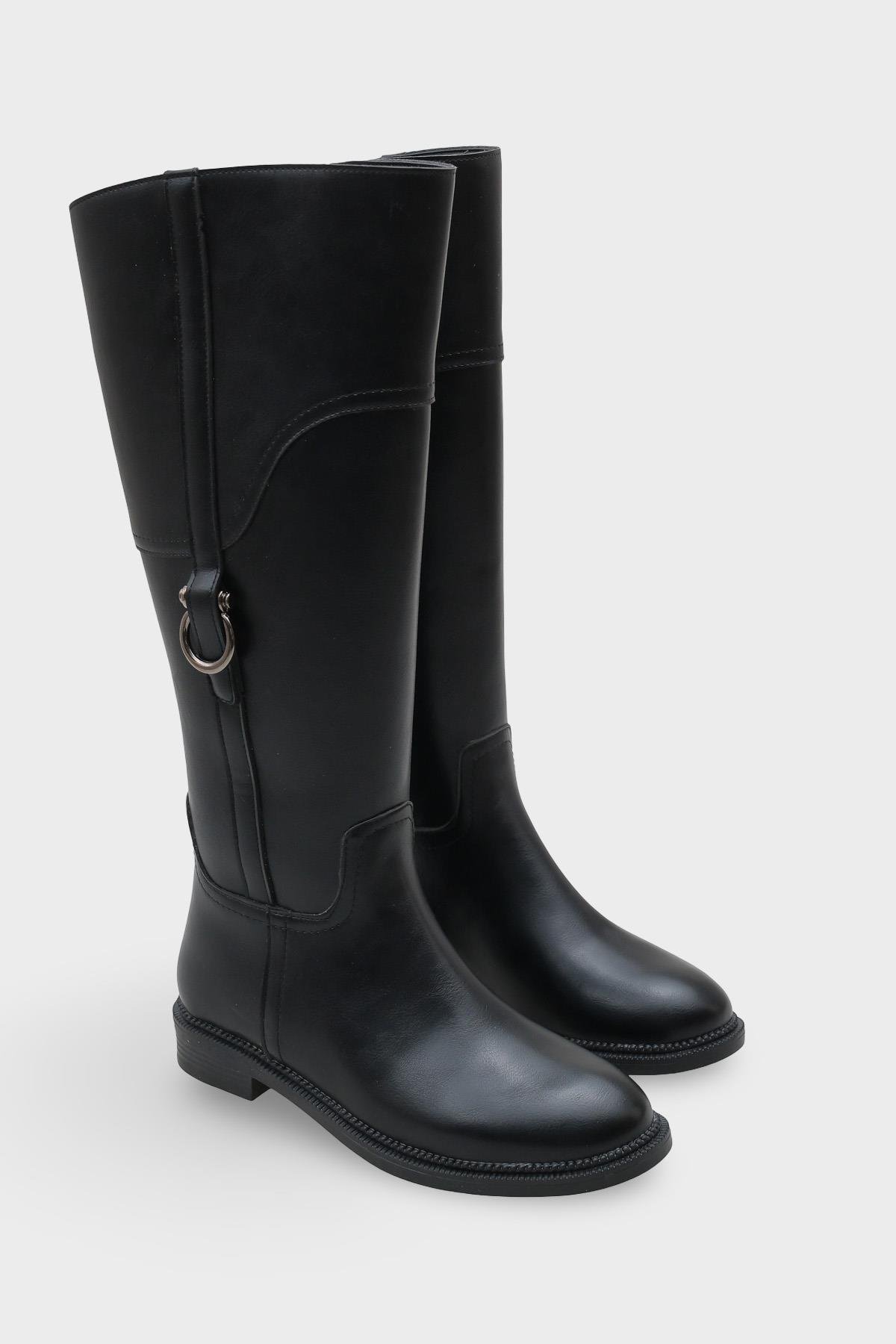 Capone Outfitters 544 Women Black Boot