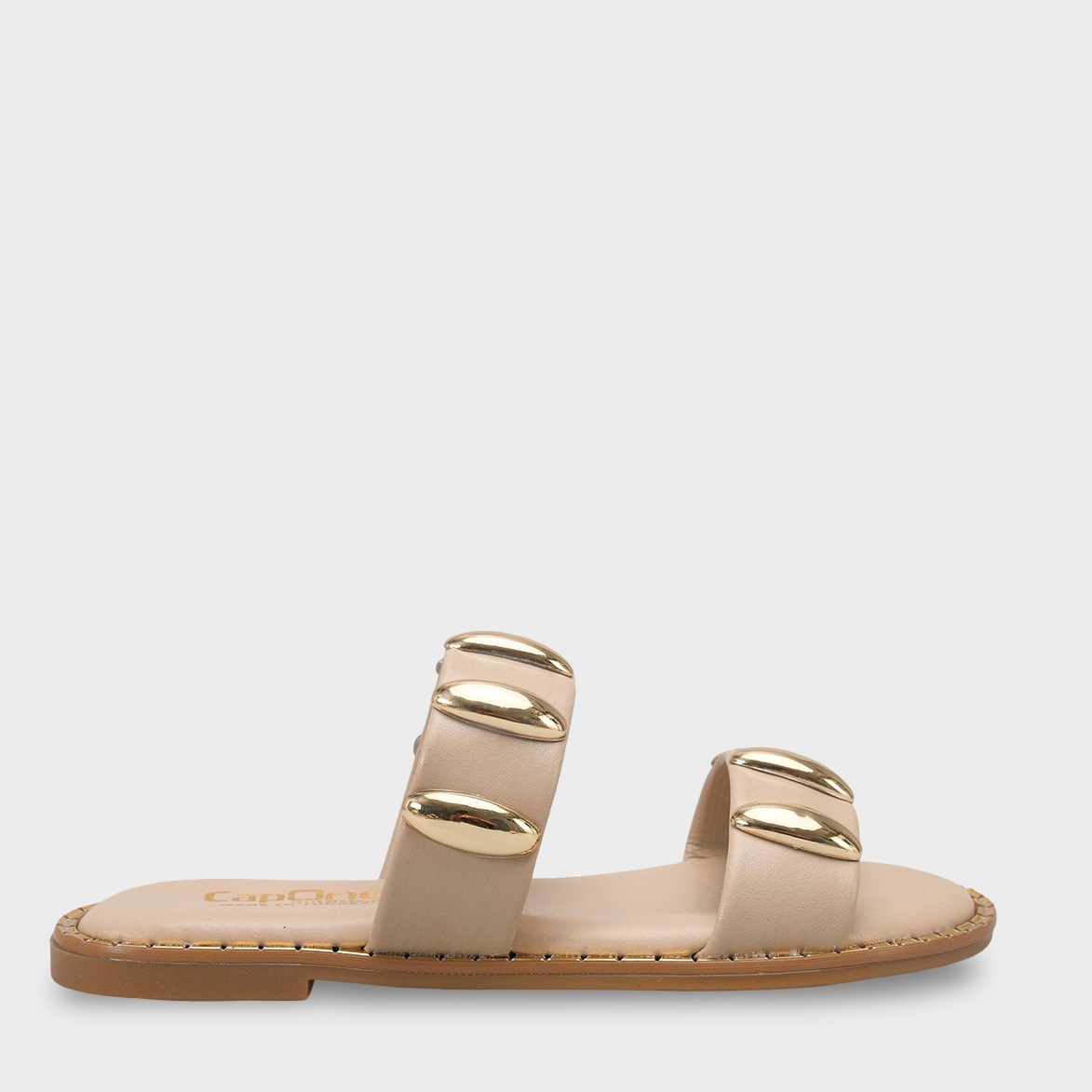 Capone Outfitters 605 Women Beige Sandal