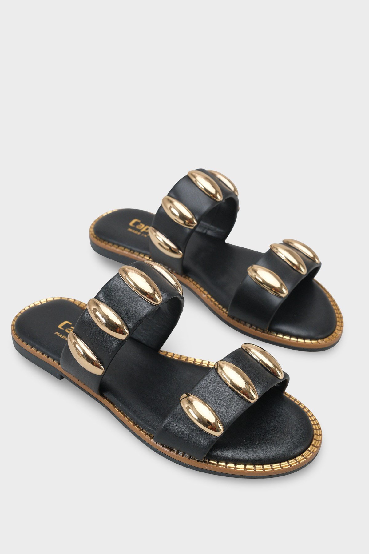 Capone Outfitters 605 Women Black Sandal