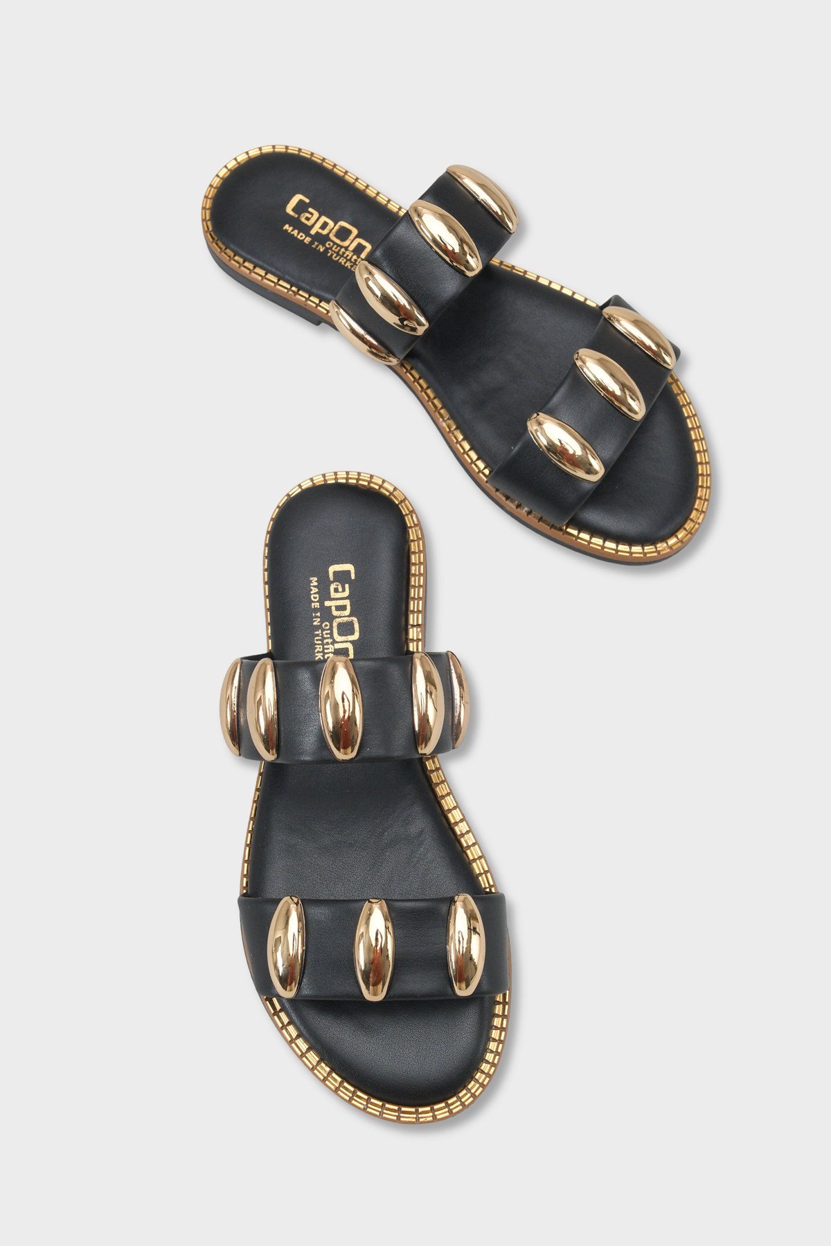 Capone Outfitters 605 Women Black Sandal