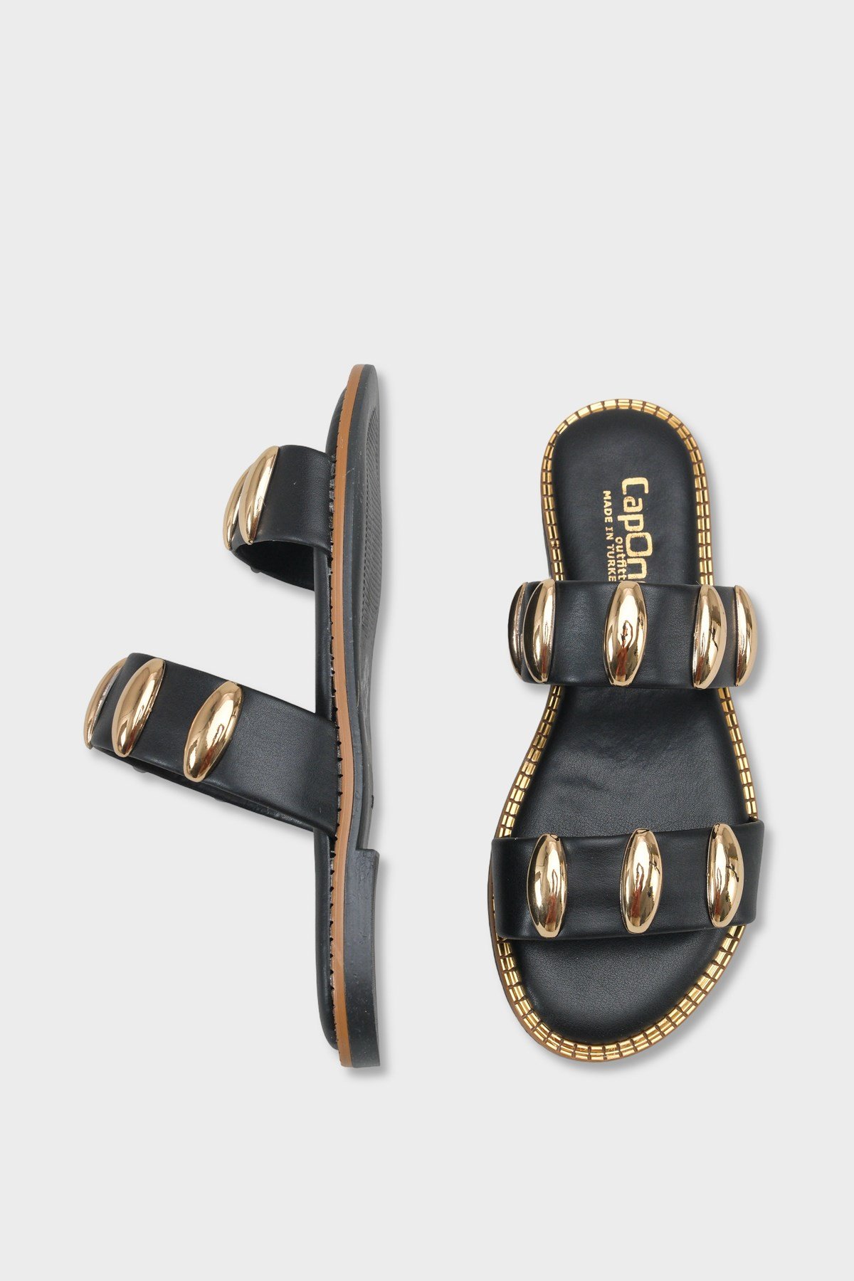 Capone Outfitters 605 Women Black Sandal