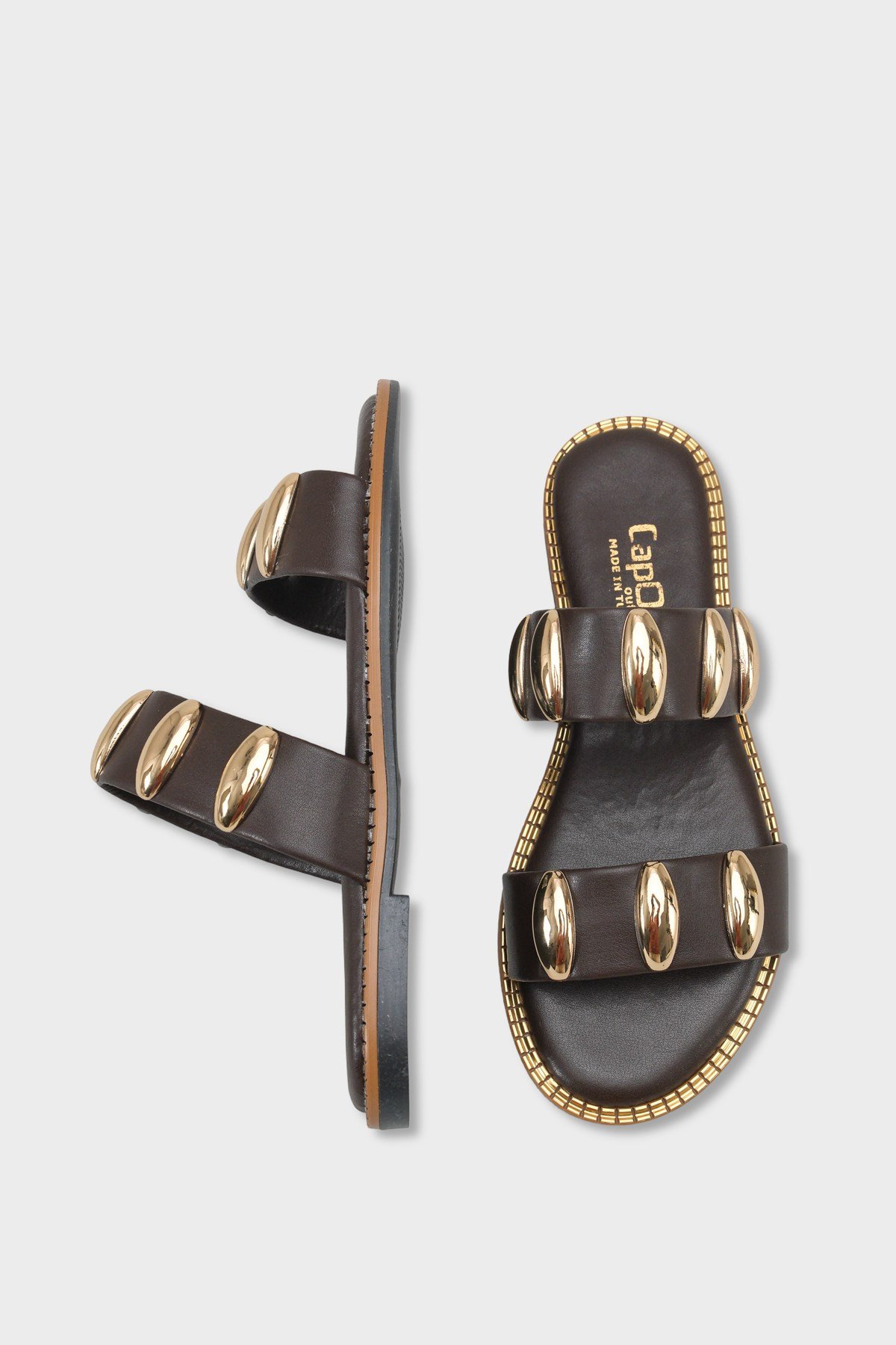 Capone Outfitters 605 Women Brown Sandal