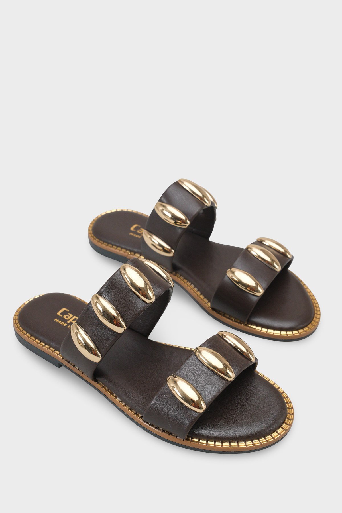 Capone Outfitters 605 Women Brown Sandal