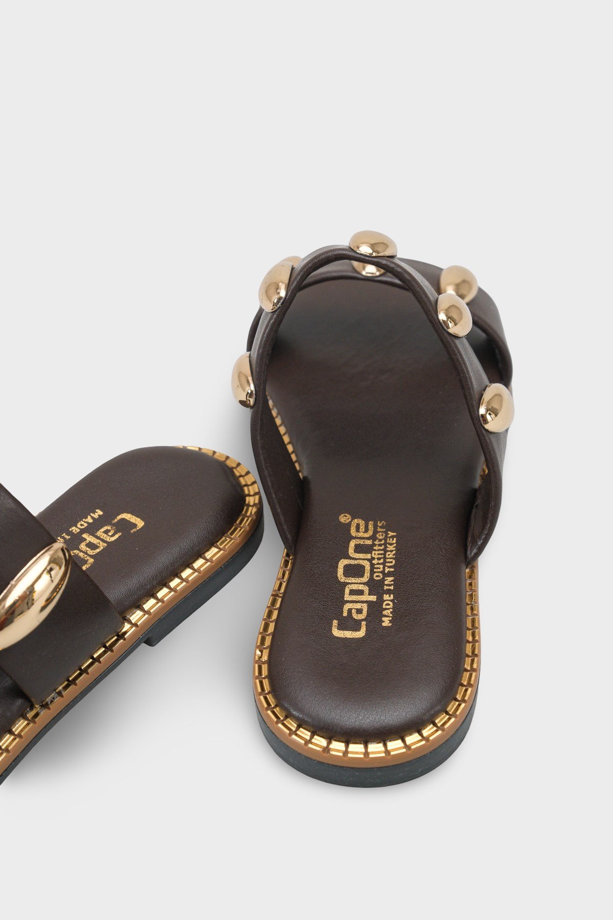 Capone Outfitters 605 Women Brown Sandal