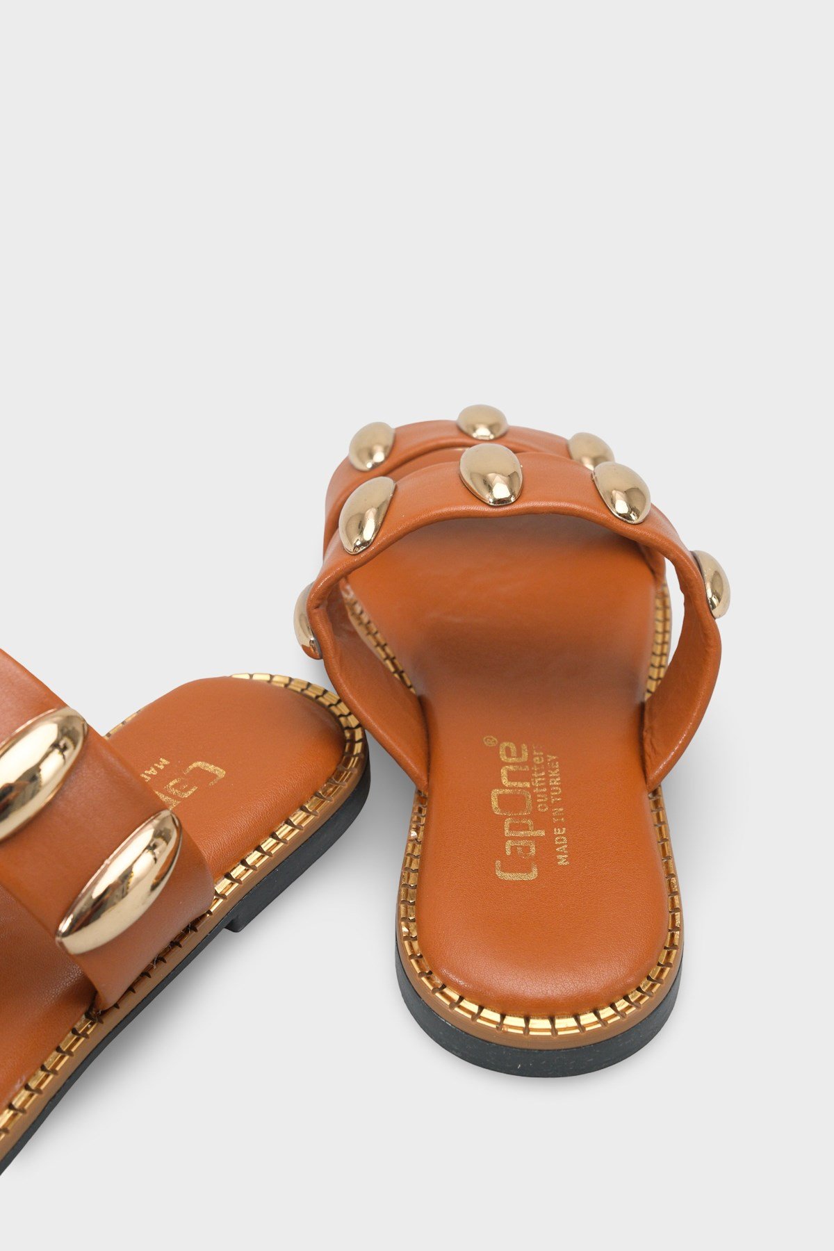 Capone Outfitters 605 Women Tan Sandal