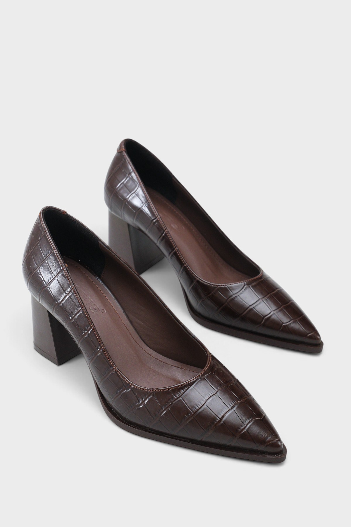Capone Outfitters 606 Women Brown Heeled