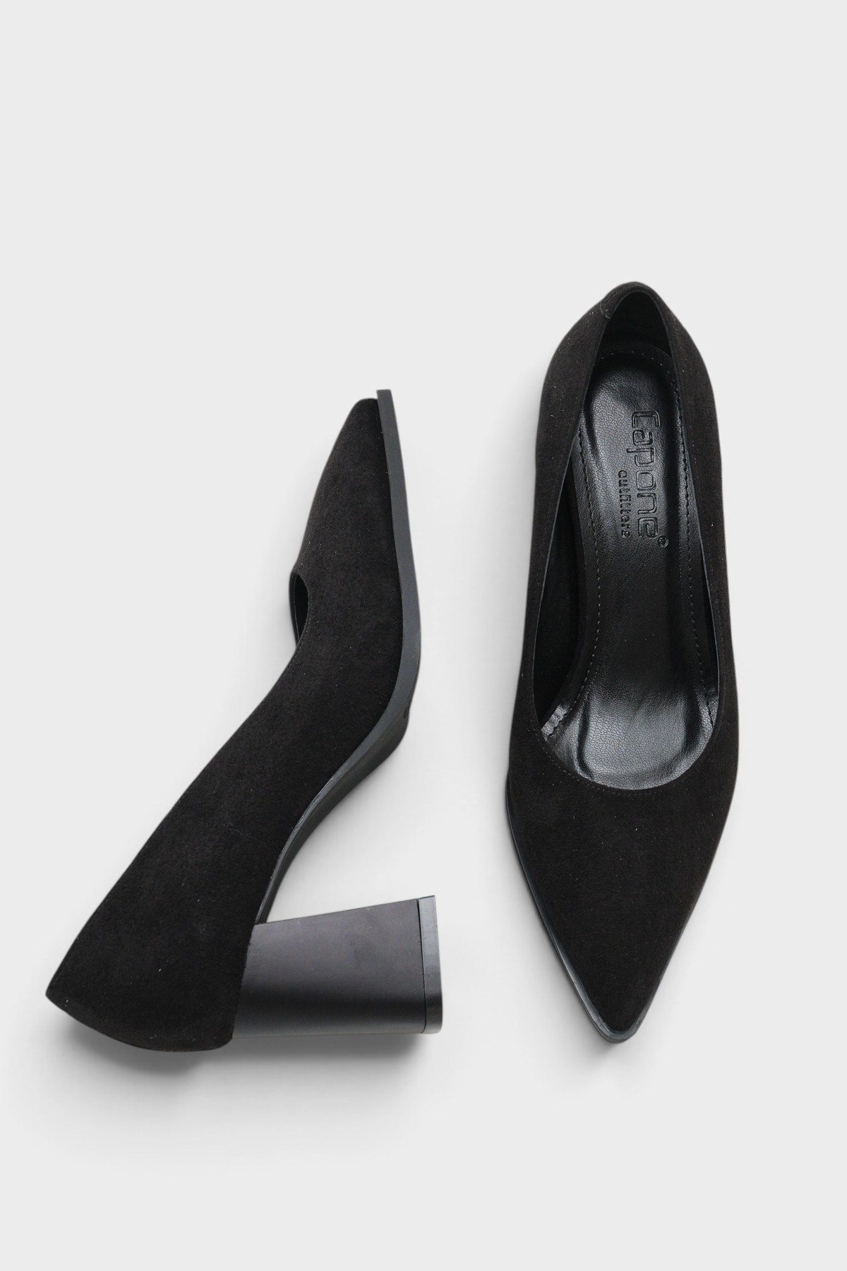 Capone Outfitters 606 Women Sued Black Heeled