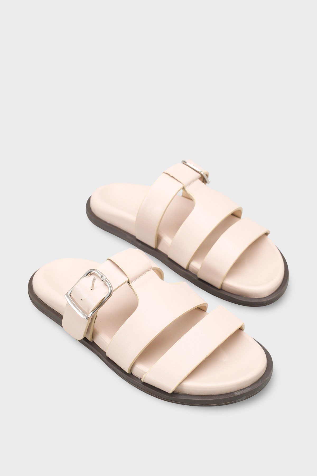 Capone Outfitters 6100 Women Beige Sandal
