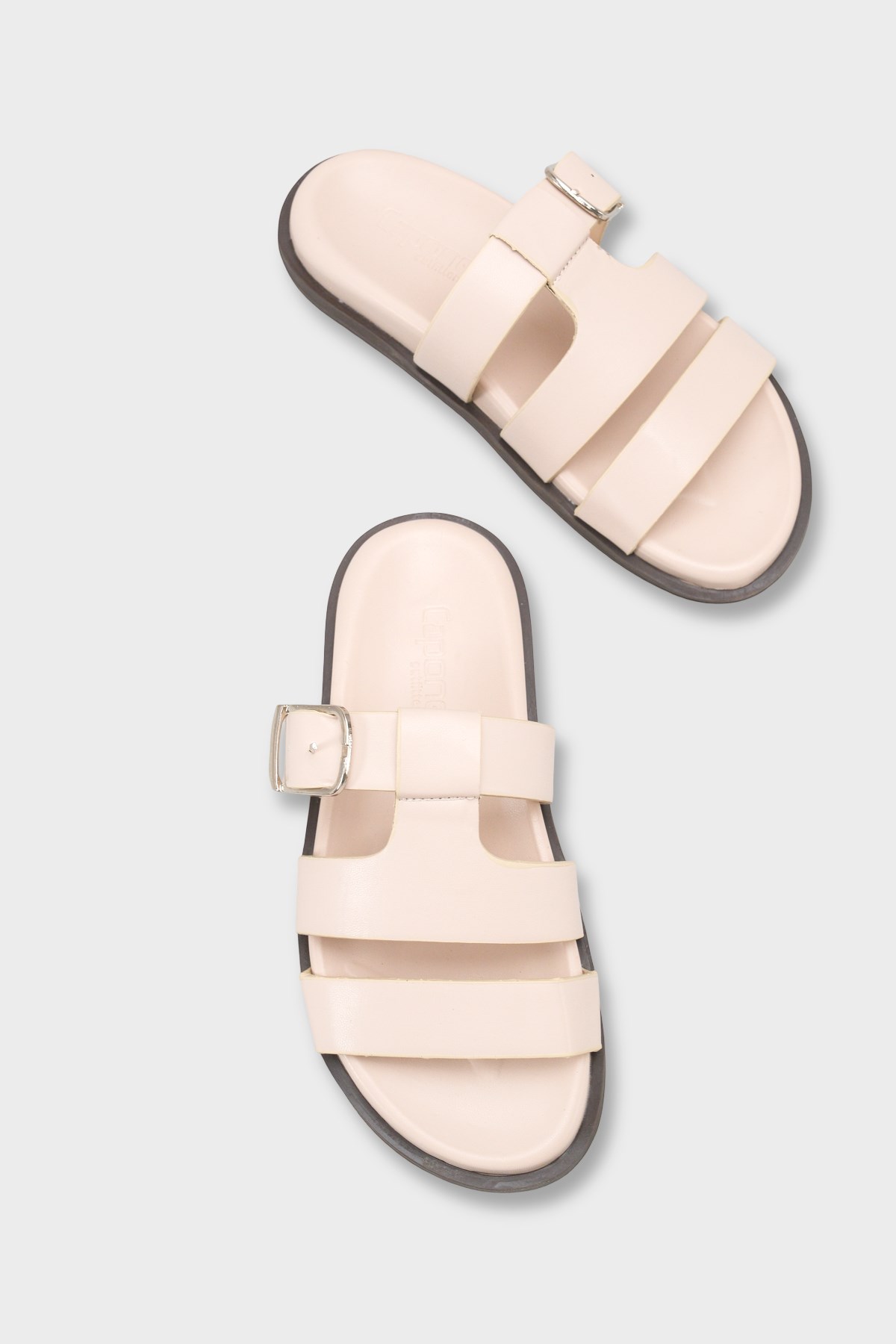 Capone Outfitters 6100 Women Beige Sandal